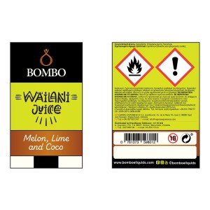 Bombo Wailani Juice Melon Lime and Coco 40ml 120ml Flavorshot